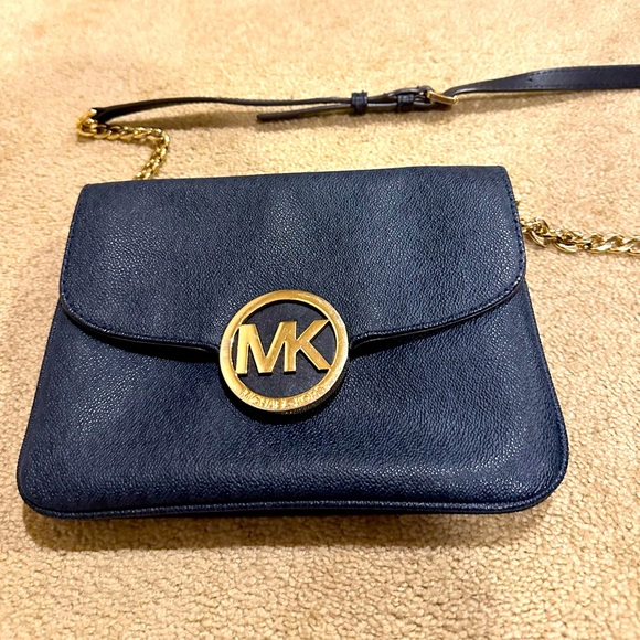 MICHAEL Michael Kors Handbags - Navy blue Michael Kors purse